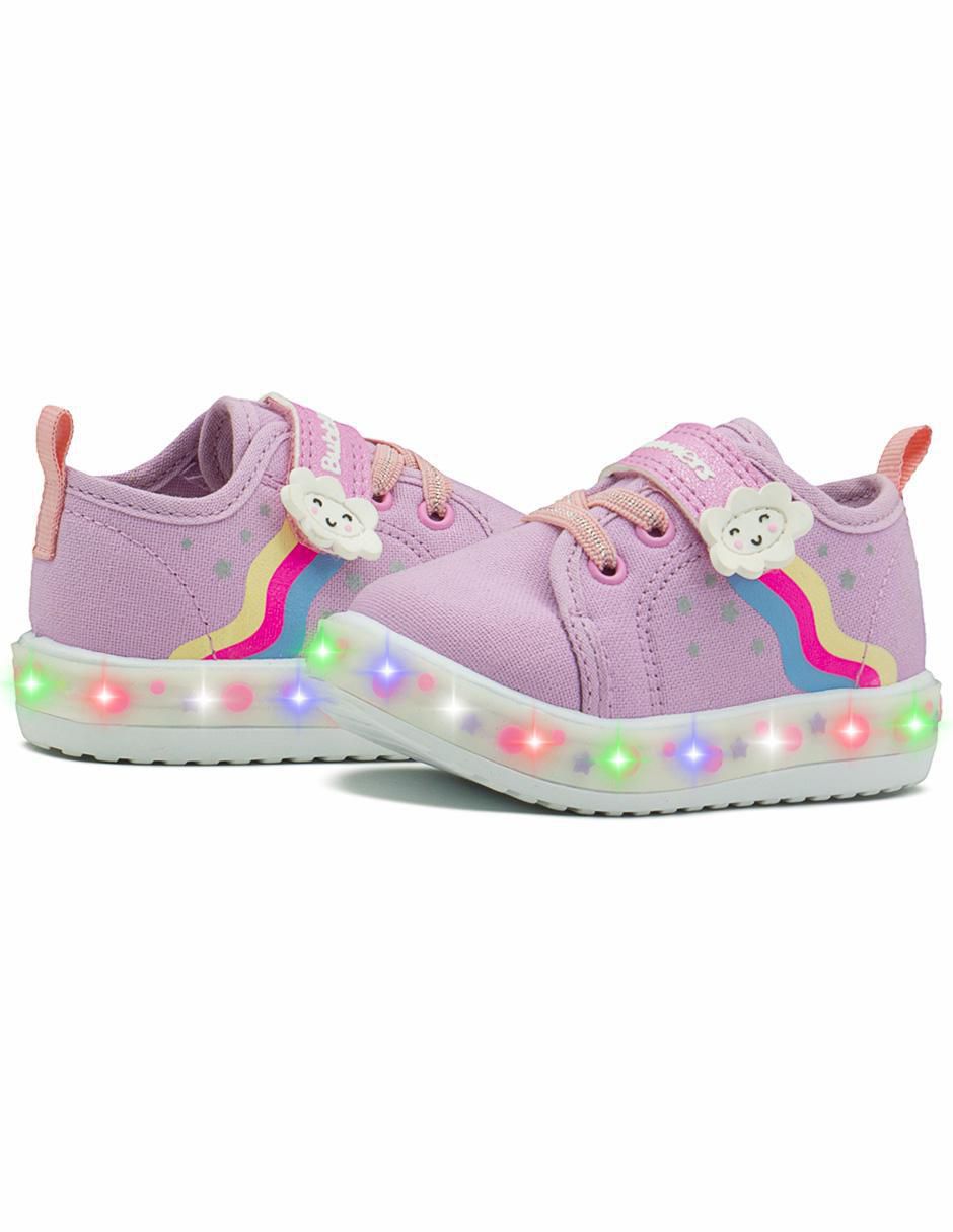 Tenis luz led para niña 5