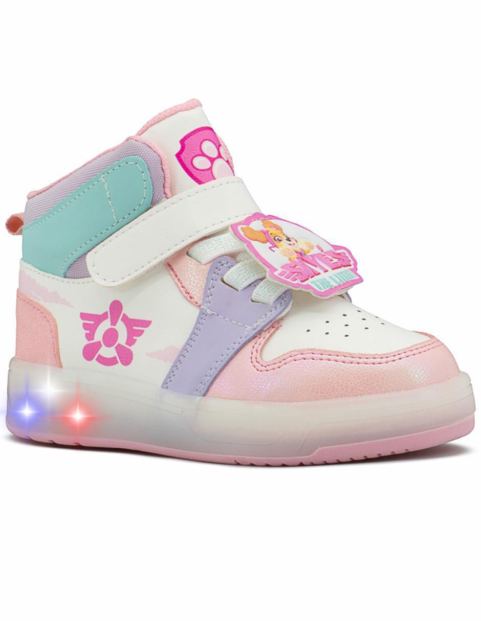 Tenis luz led para niña Paw Patrol Tenis luz led para niña Paw Patrol