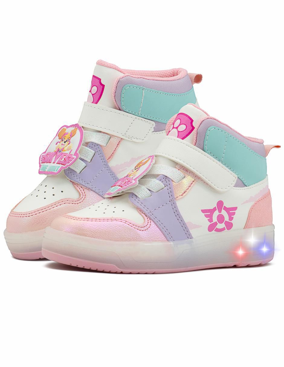 Tenis luz led para niña Paw Patrol 6