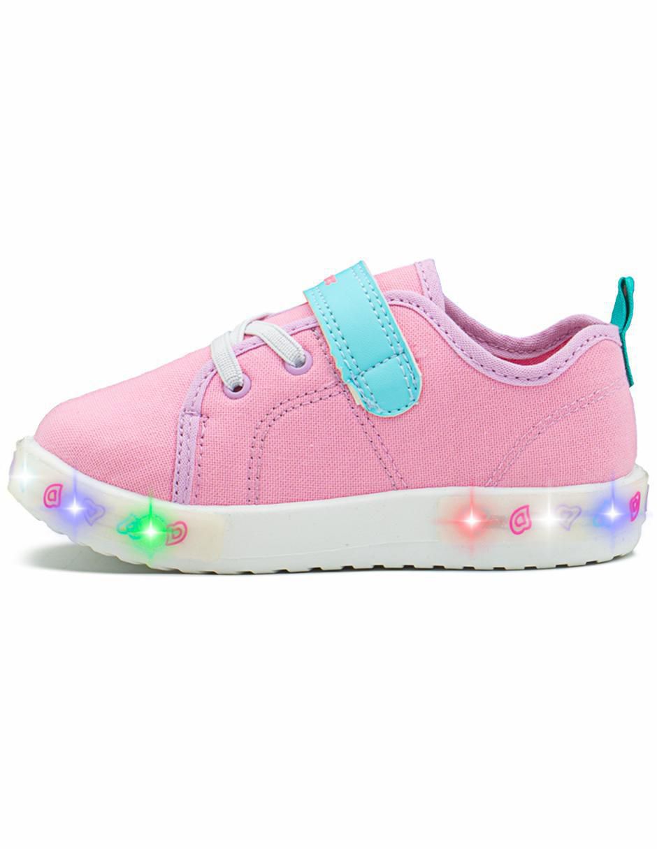 Tenis luz led para niña 2