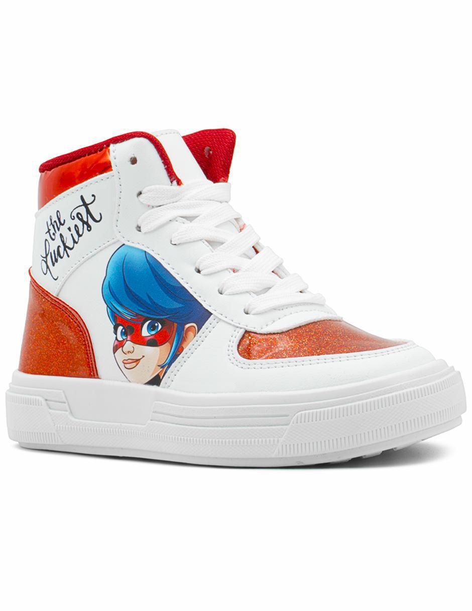 Tenis Yuyin para niña Miraculous Las Aventuras de Ladybug Liverpool