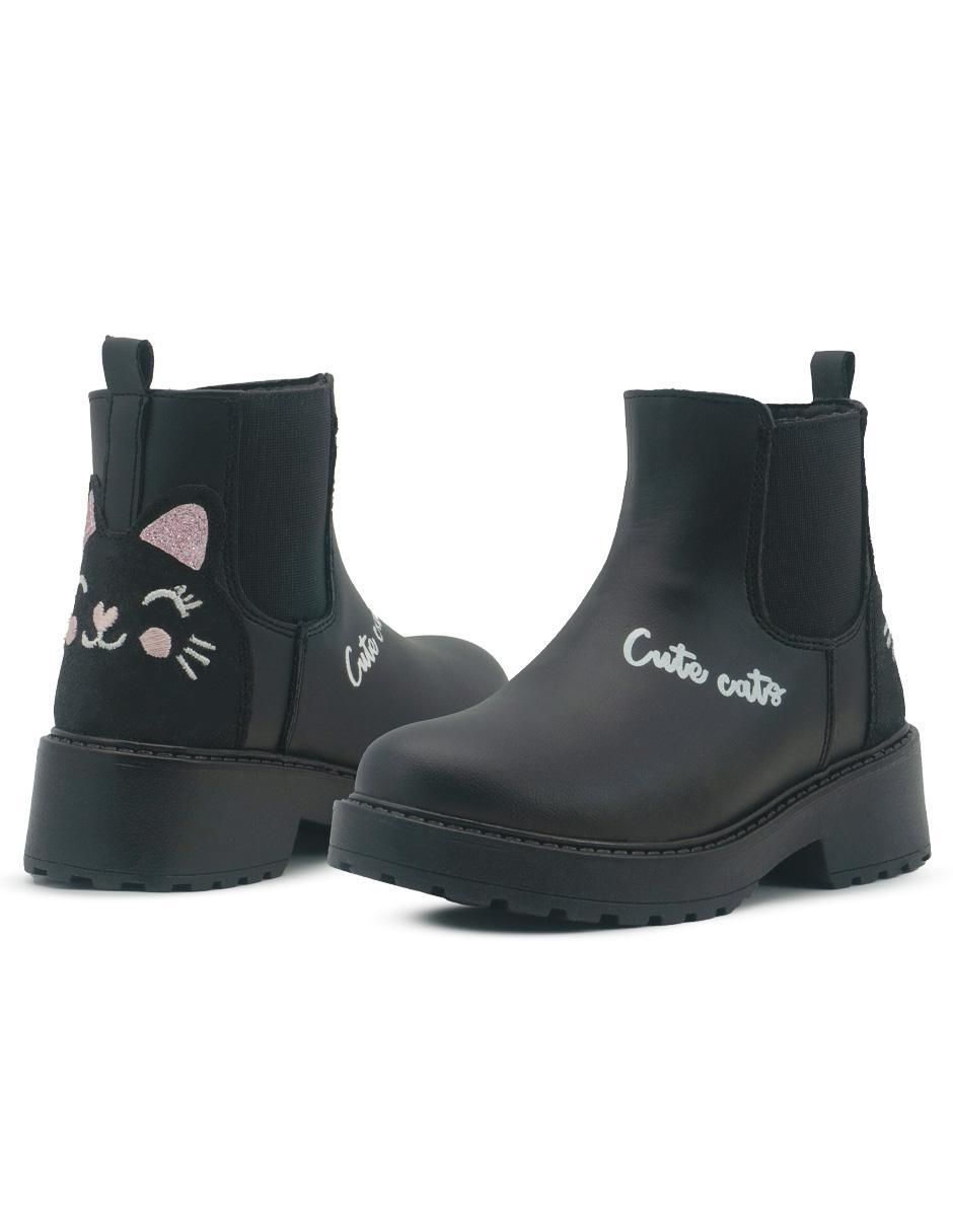 Botín Cute Cats para niña 4
