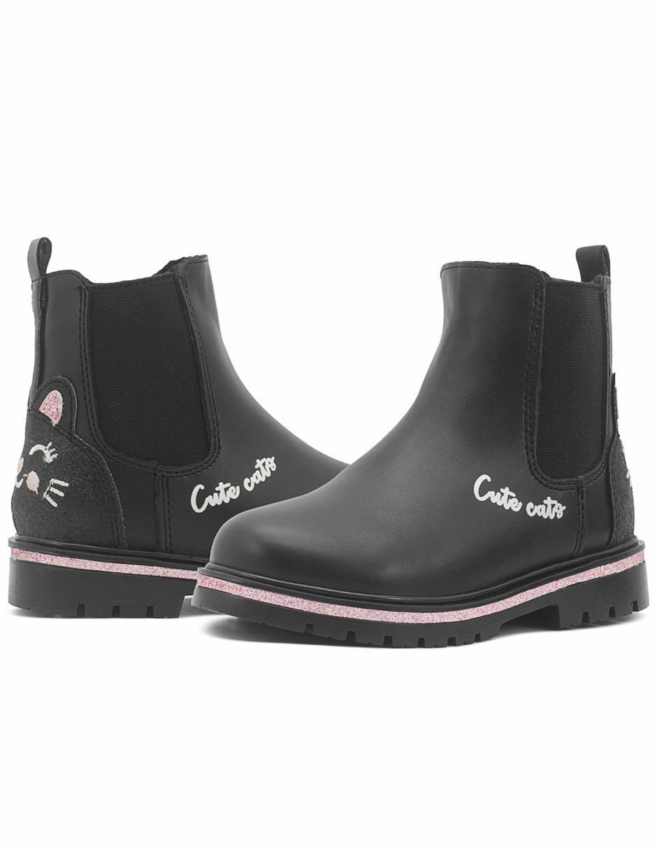 Botín Cute Cats para niña 4