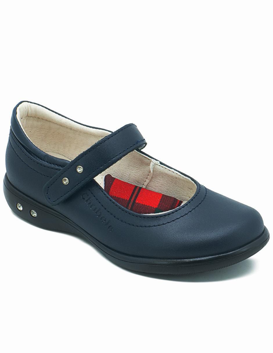 Zapato Chabelo Back to School de piel para niña Liverpool