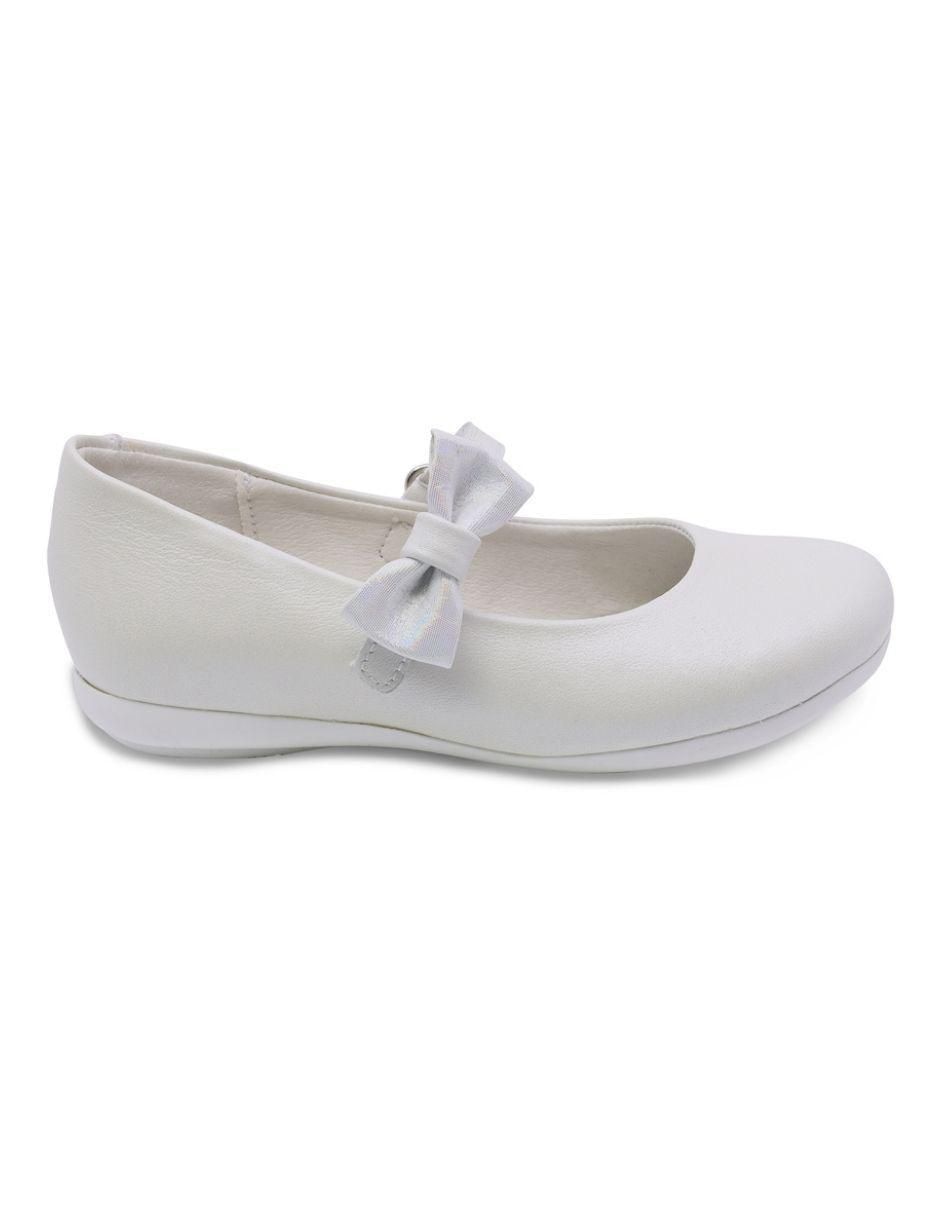 Zapato Coqueta de piel para niña
