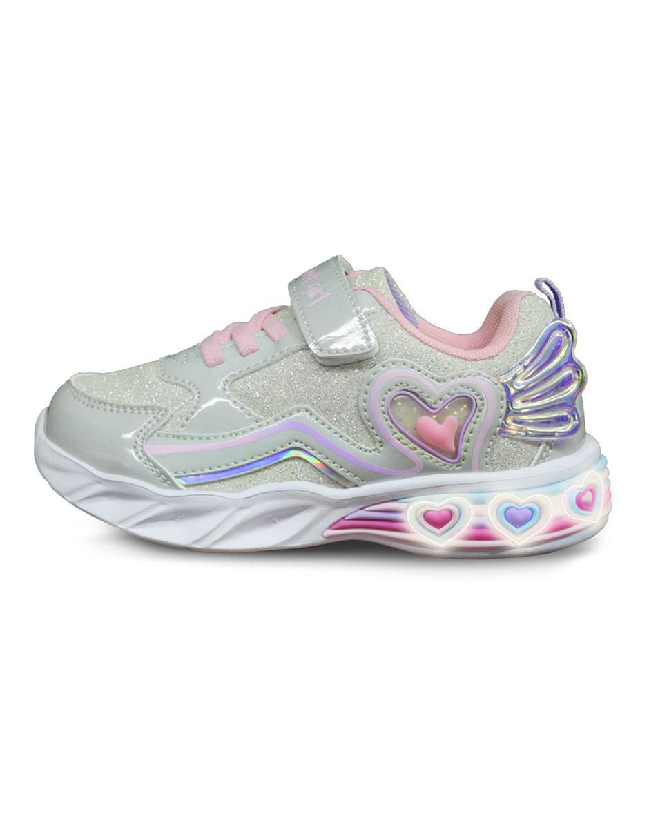 Tenis luz led para niña Tenis luz led para niña