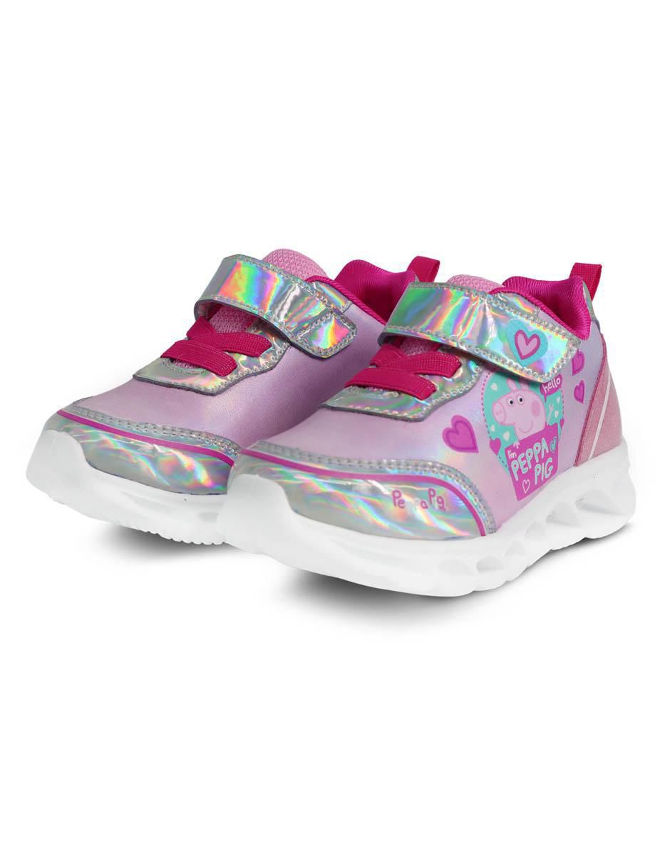 Tenis luz led para niña 5