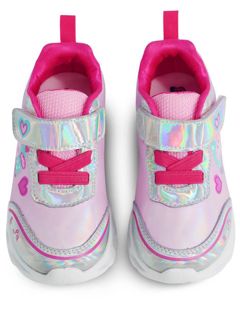 Tenis luz led para niña 6
