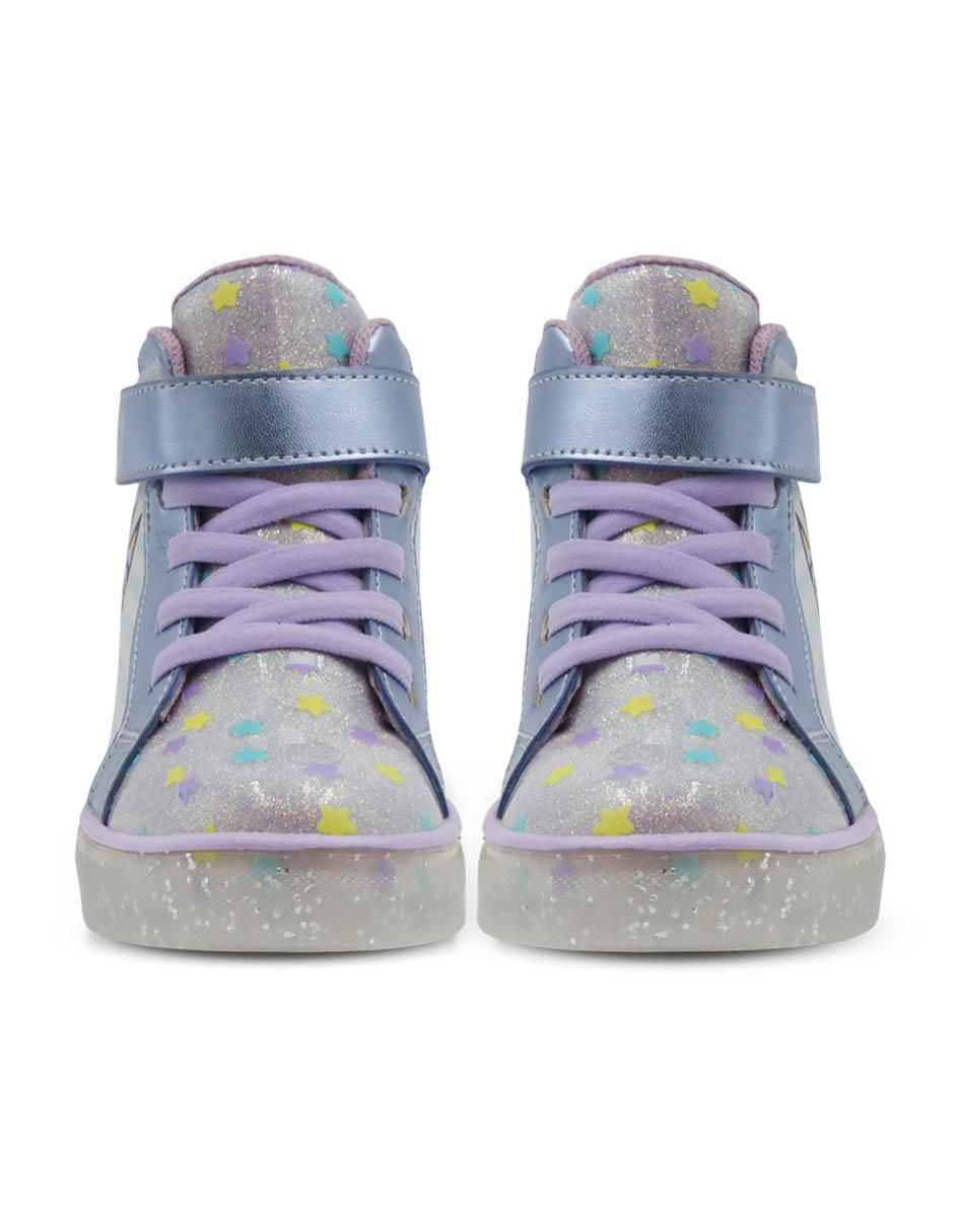 Tenis luz led para niña 4