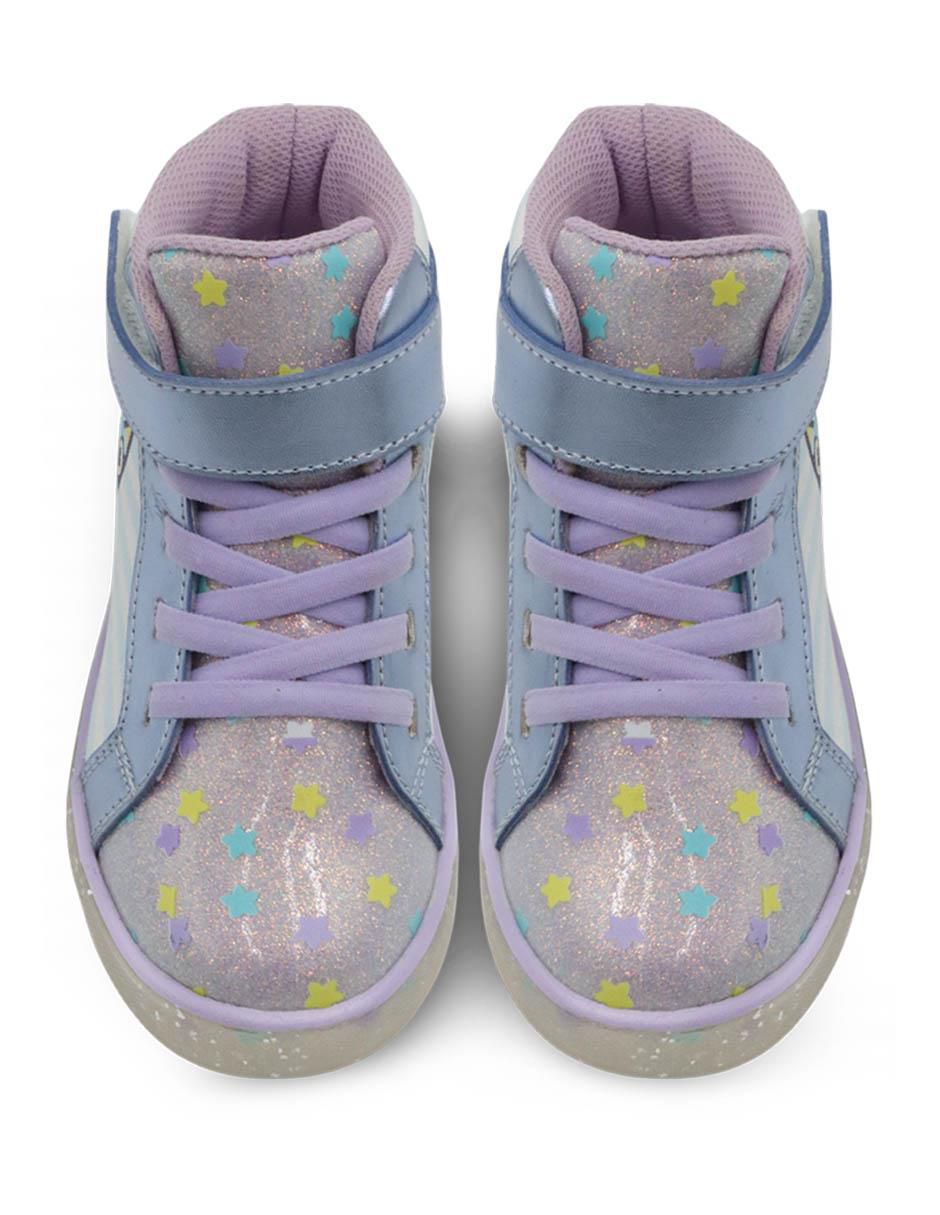Tenis luz led para niña 6