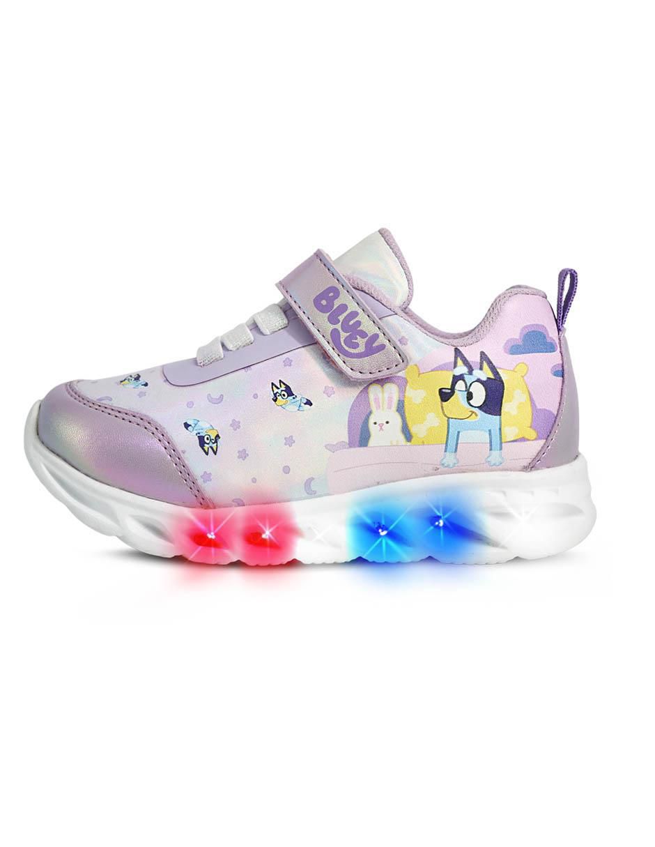 Tenis luz led para niña