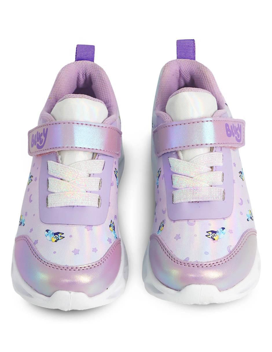 Tenis luz led para niña 7