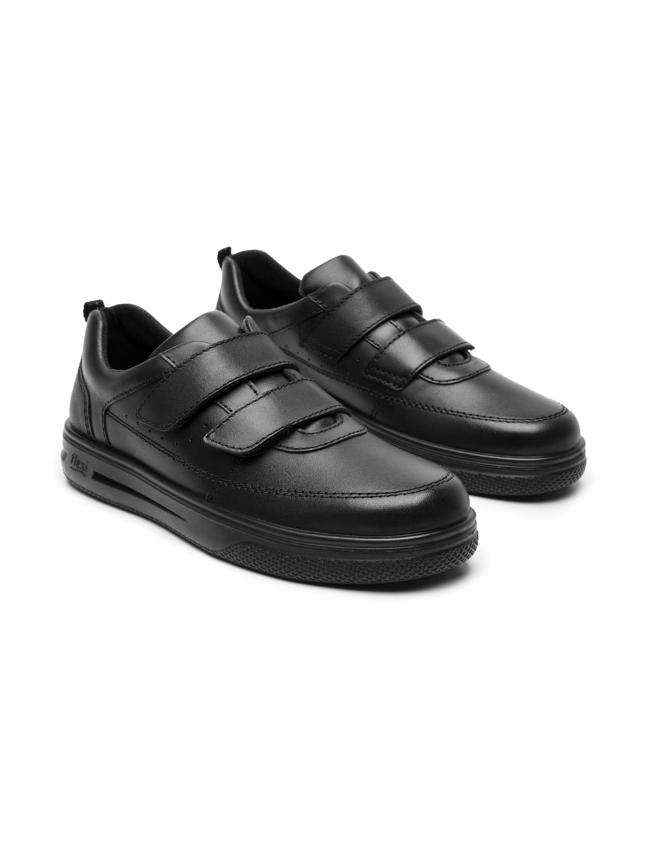 Zapato Semivestir de piel para niño 4