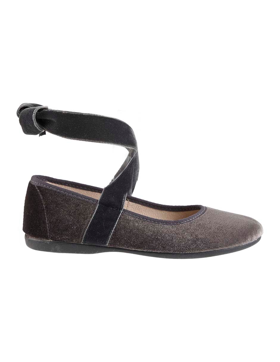 BALERINA MERCEDITA LAZADA T, GRIS, 17 CM