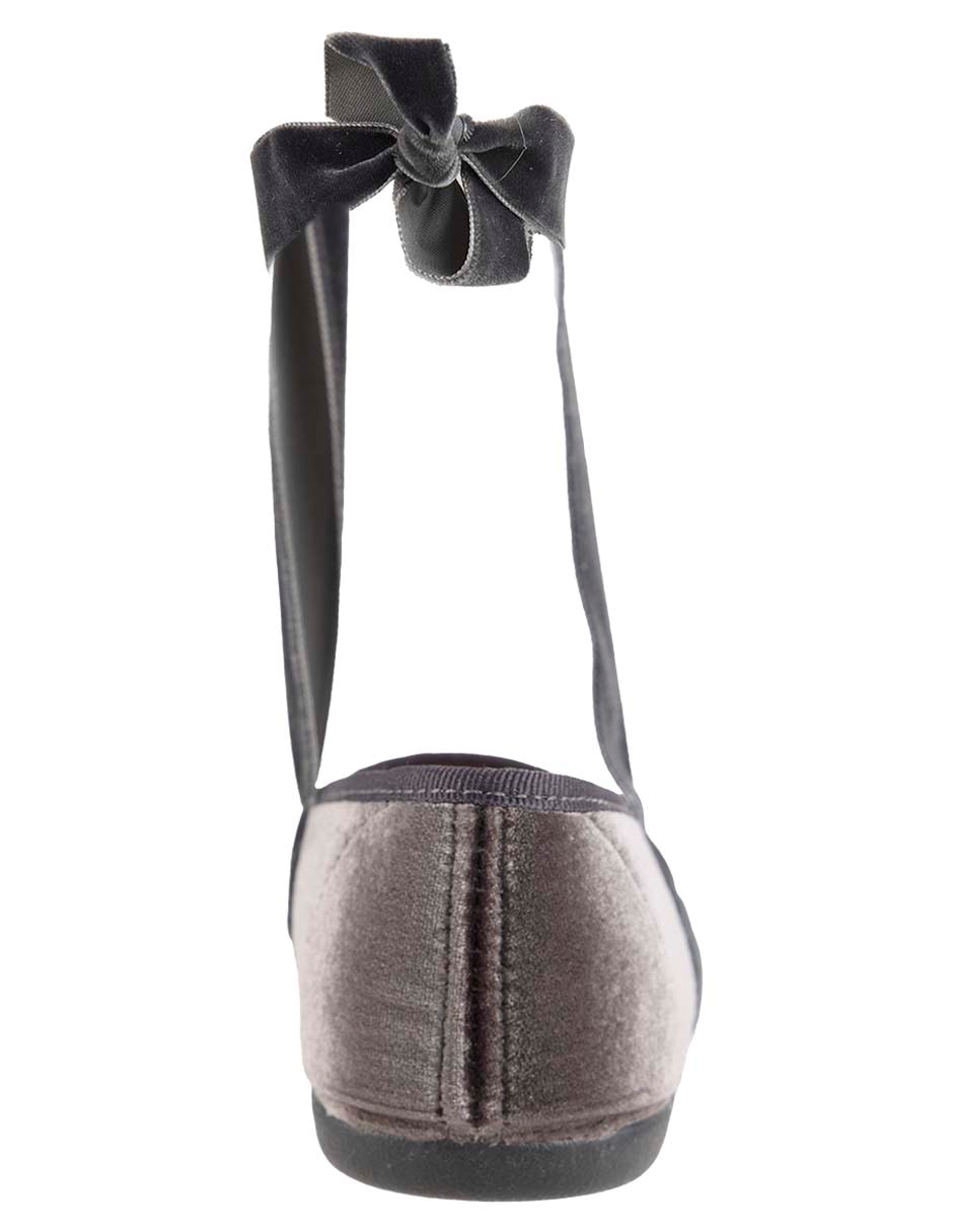 BALERINA MERCEDITA LAZADA T, GRIS, 17 CM