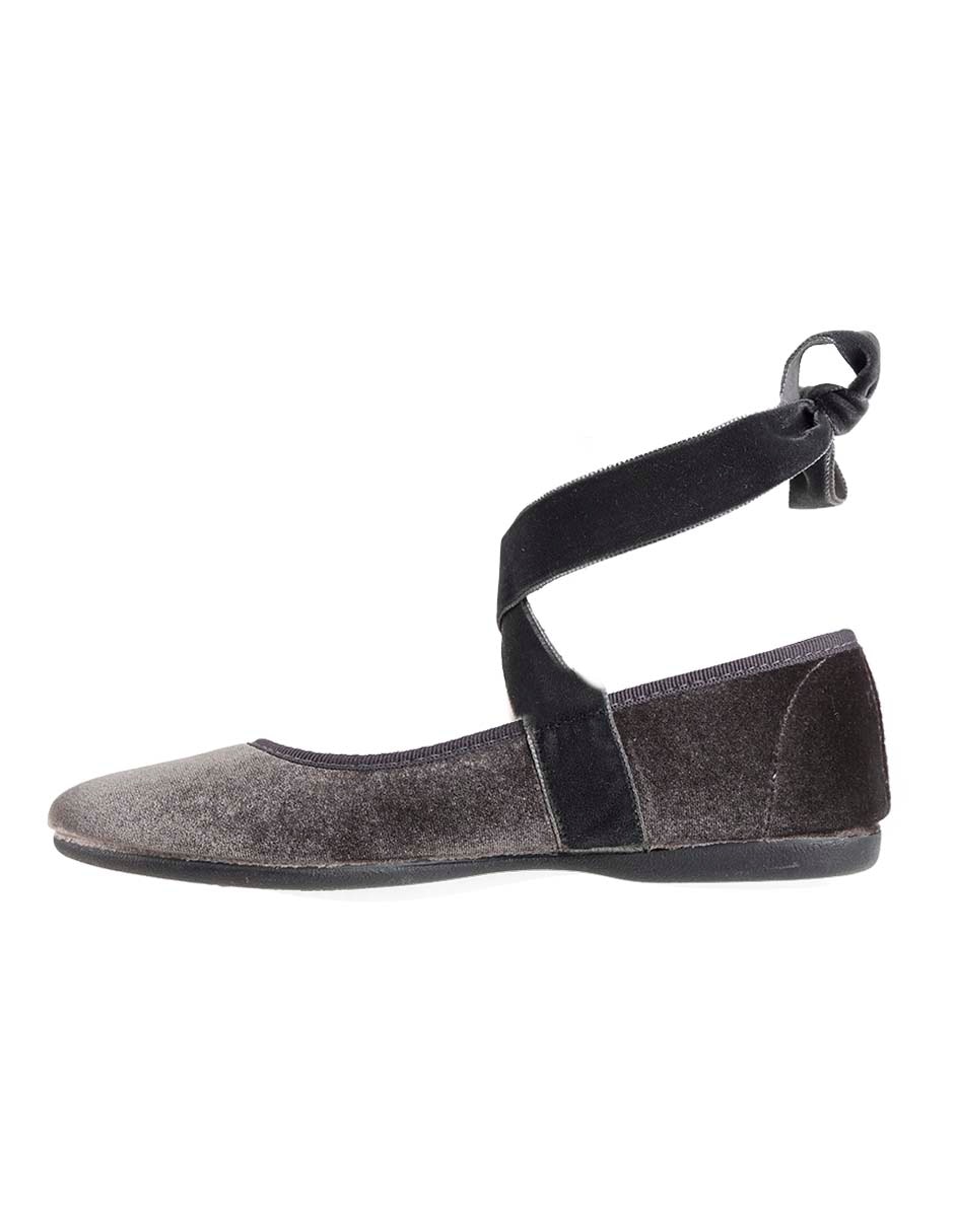 BALERINA MERCEDITA LAZADA T, GRIS, 17 CM