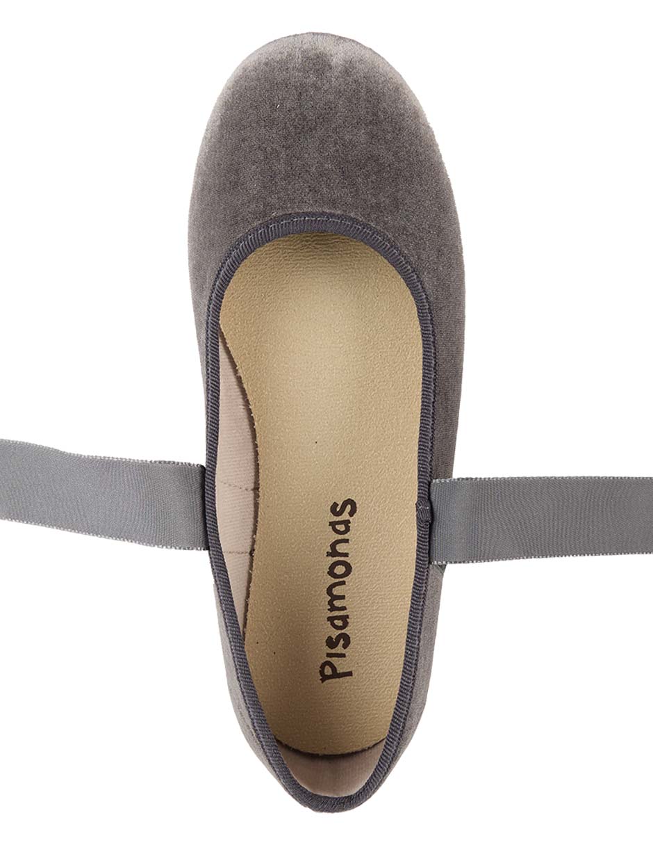 BALERINA MERCEDITA LAZADA T, GRIS, 17 CM