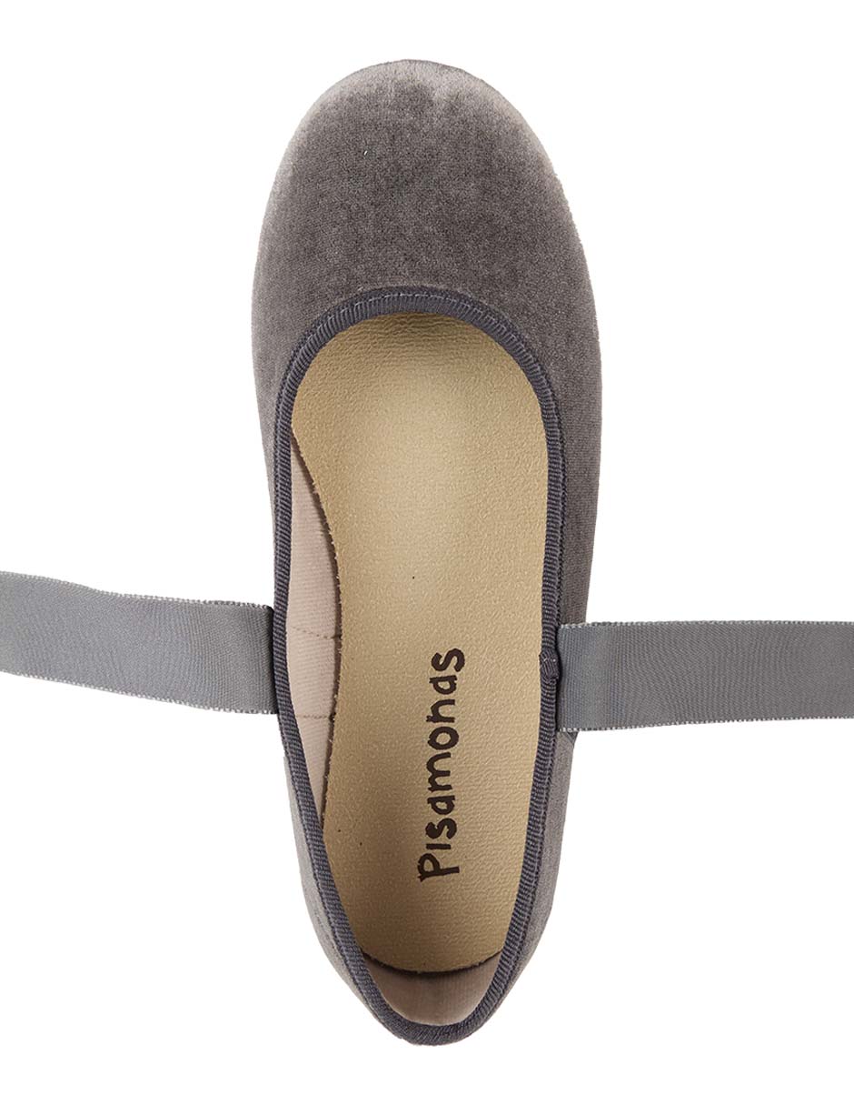 BALERINA MERCEDITA LAZADA T, GRIS, 23 CM