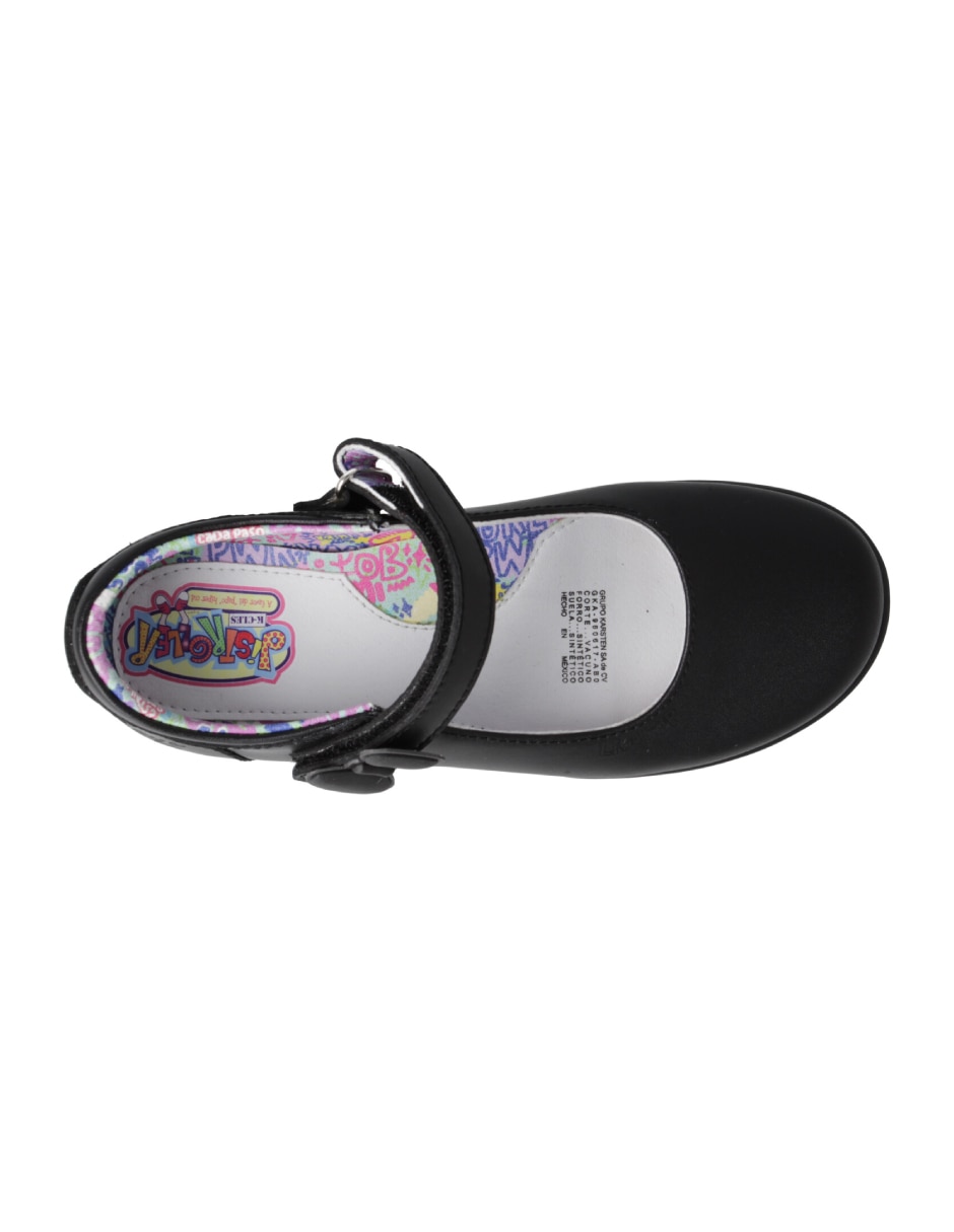 Zapato Mary Jane de piel para niña 5