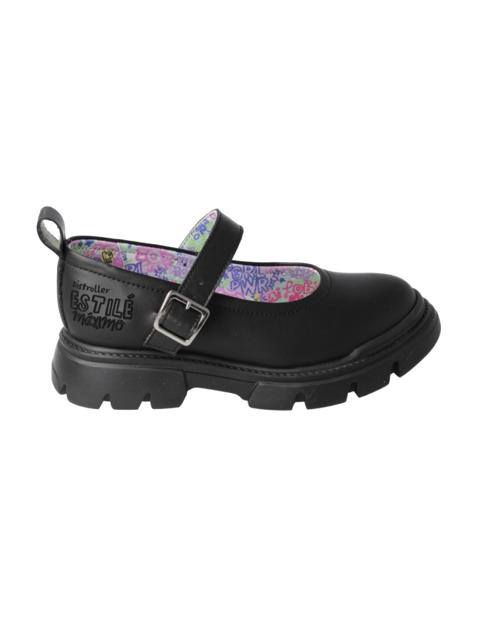 Zapato Mary Jane de piel para niña 2