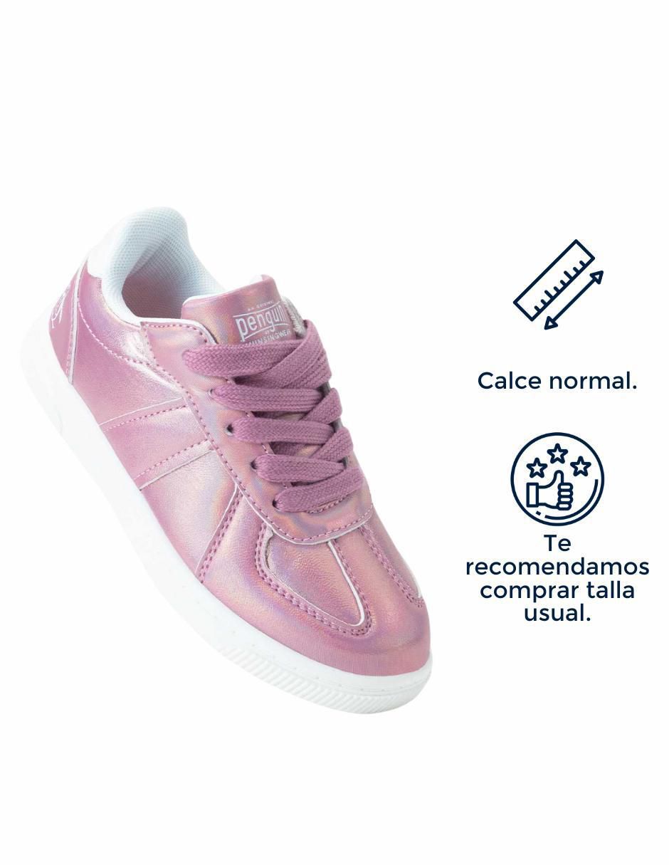 Tenis para niña Style Dona Rosa 4