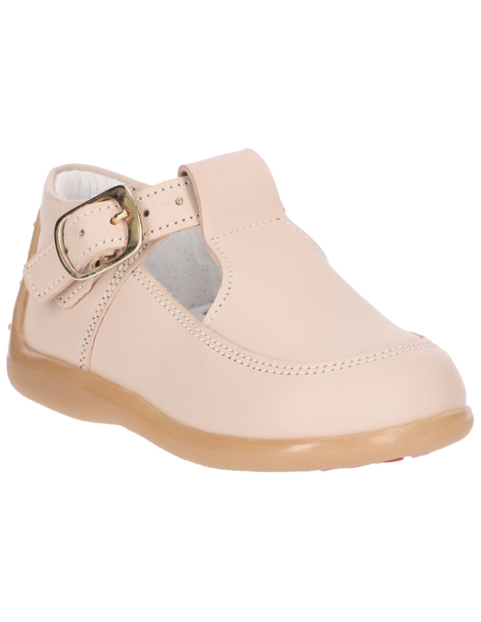 Zapato Andanenes de piel para bebé niña