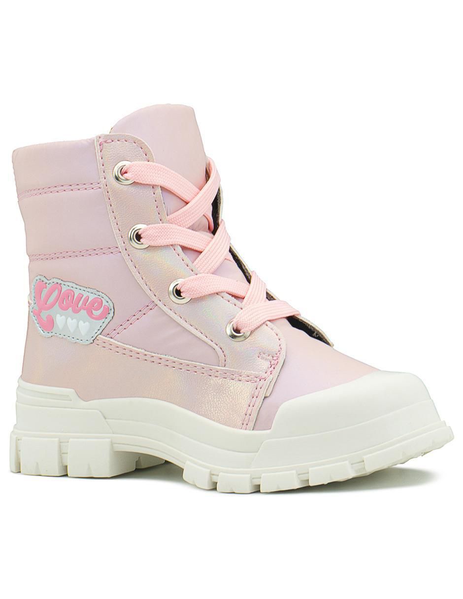 Botín de piel Trendy para niña Botín de piel Trendy para niña