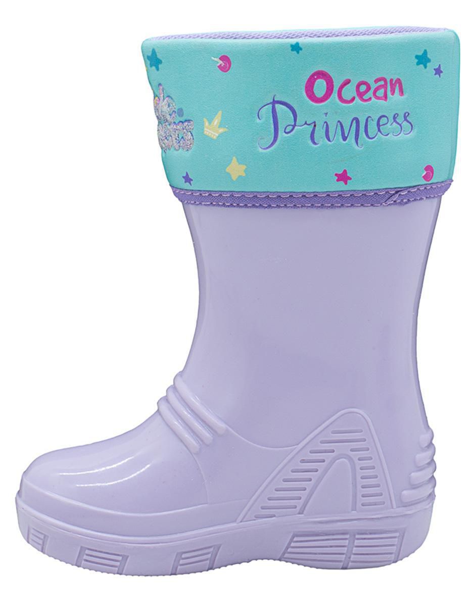 Bota de lluvia Trendy Sirena para niña
