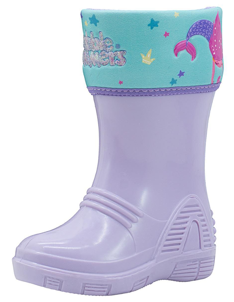 Bota de lluvia Trendy Sirena para niña 5