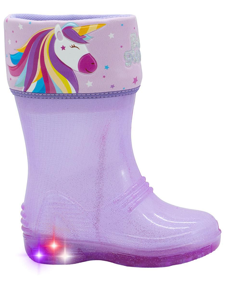 Bota de lluvia Trendy Unicornio para niña 3