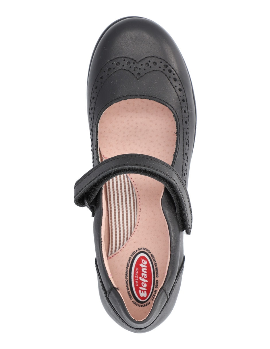 Zapato Mary Jane Tulia de piel para niña 5