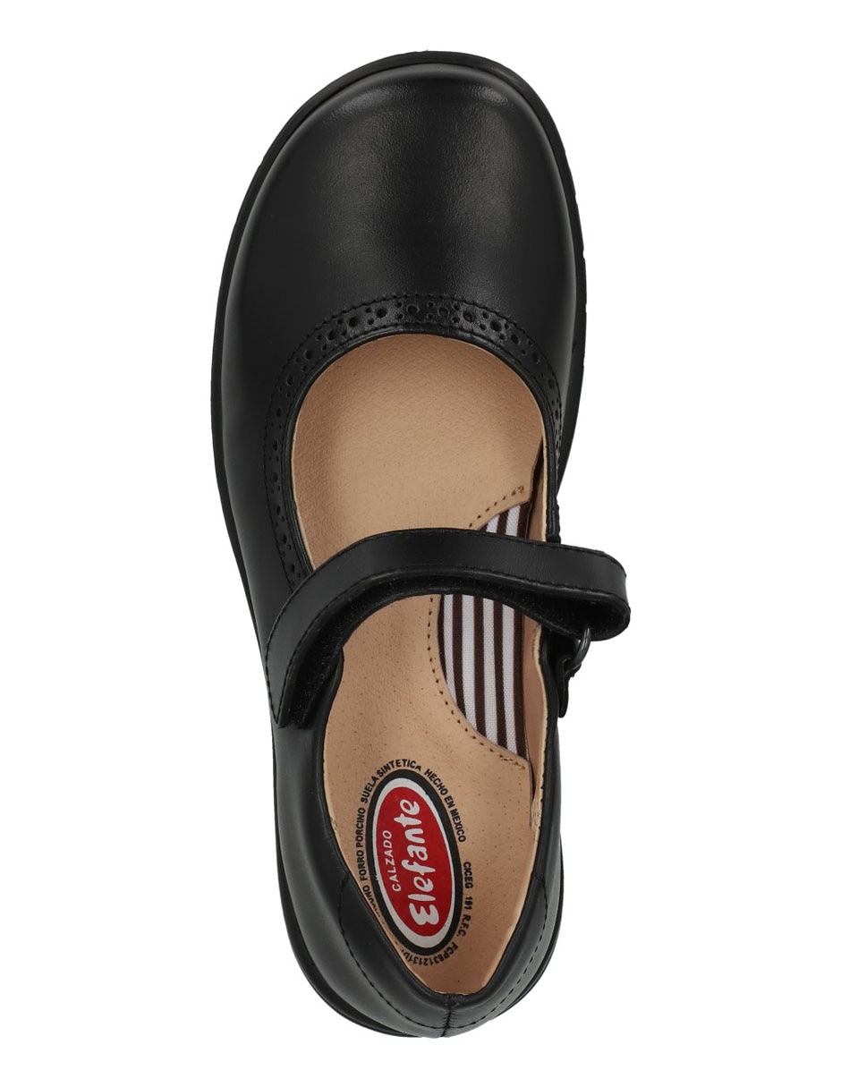 Zapato Mary Jane Priscila de piel para niña 5