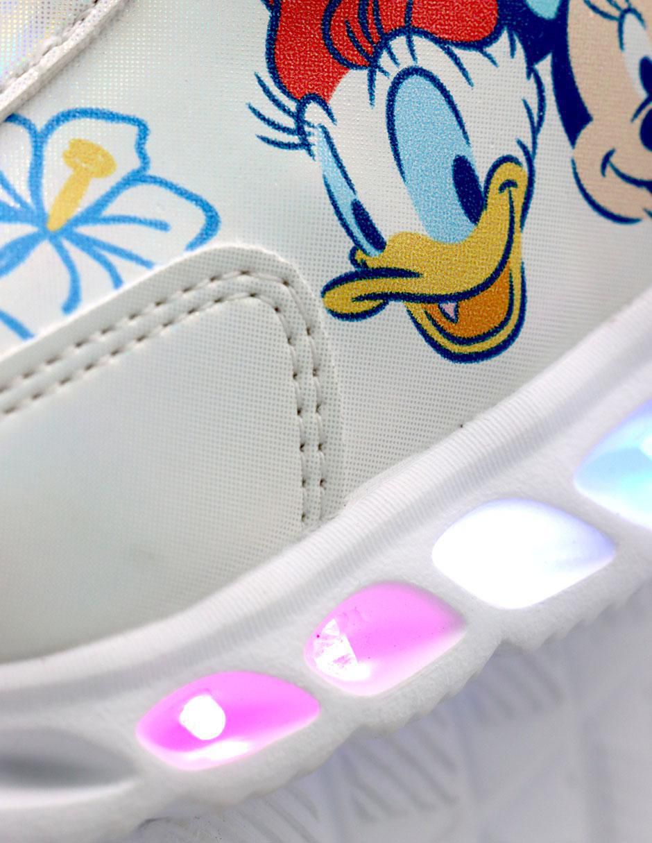 Tenis luz led para niña Minnie & Daisy 3