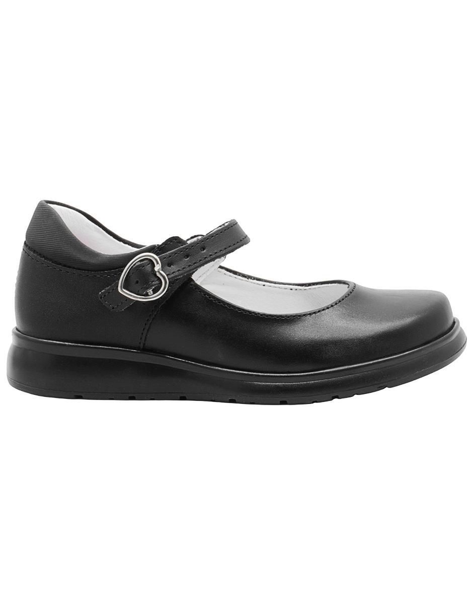 Zapato Mary Jane Back to School de piel para niña 3