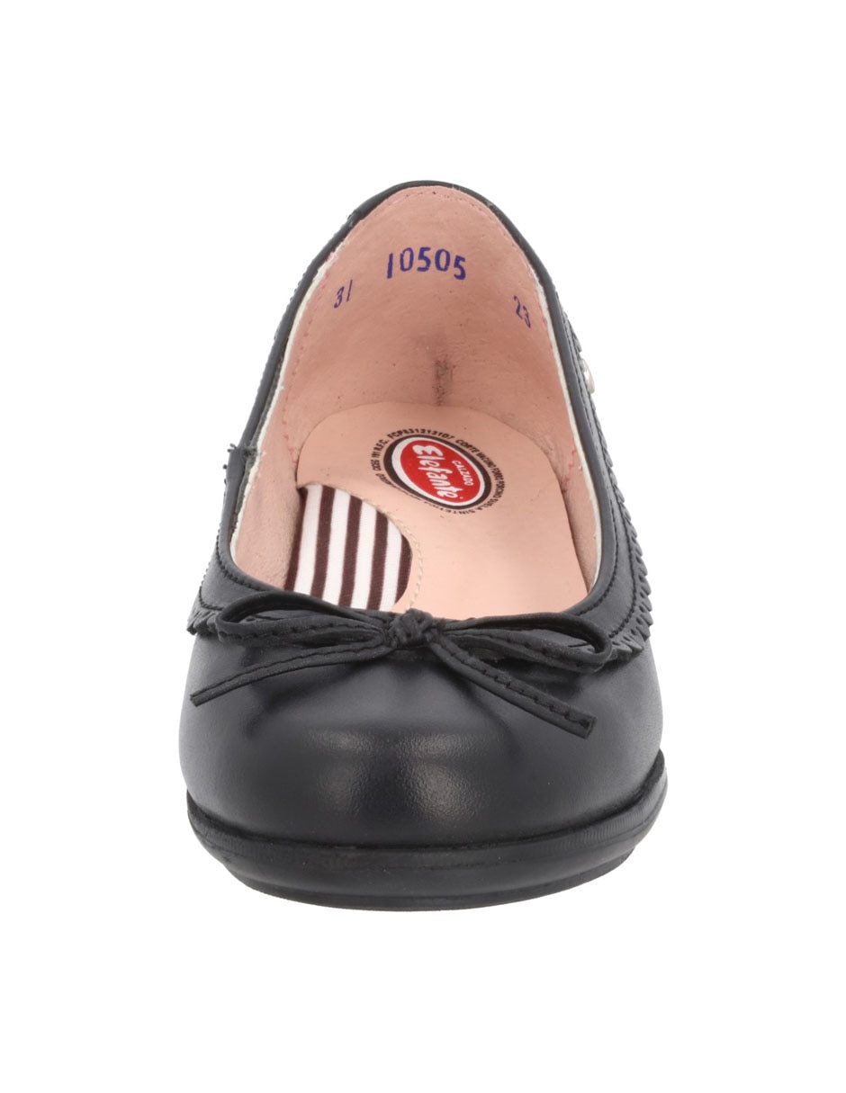 Zapato Tulia de piel para niña 4