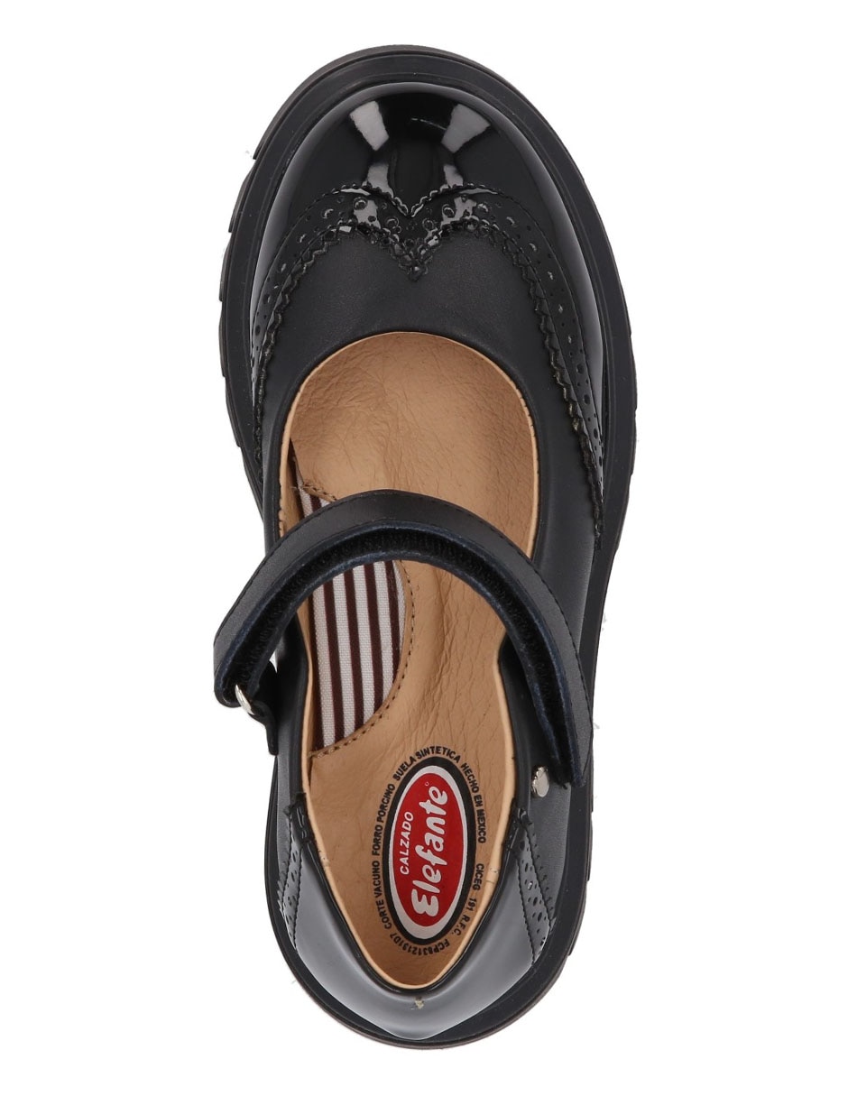 Zapato Mary Jane Scott de piel para niña 5