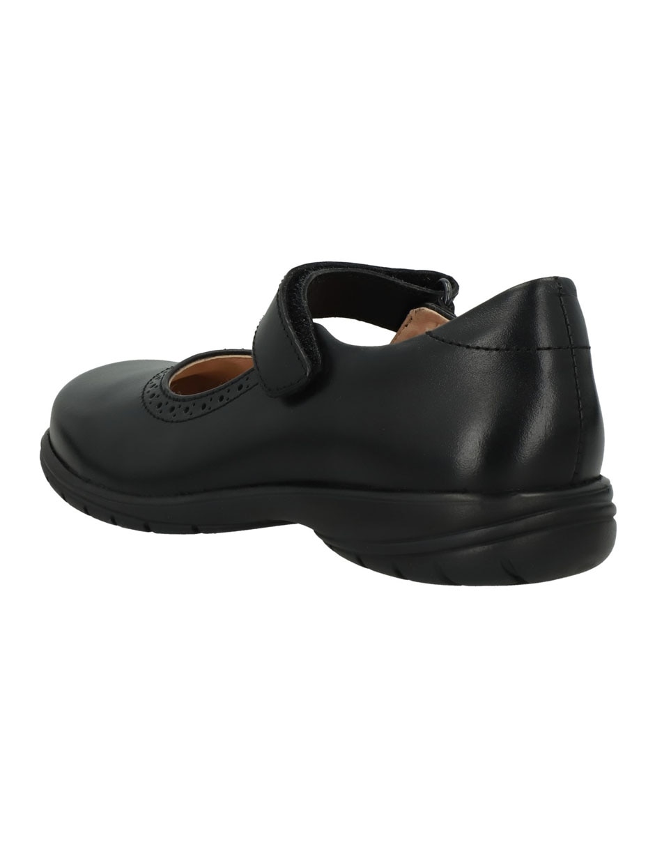 Zapato Mary Jane Mila de piel para niño 4