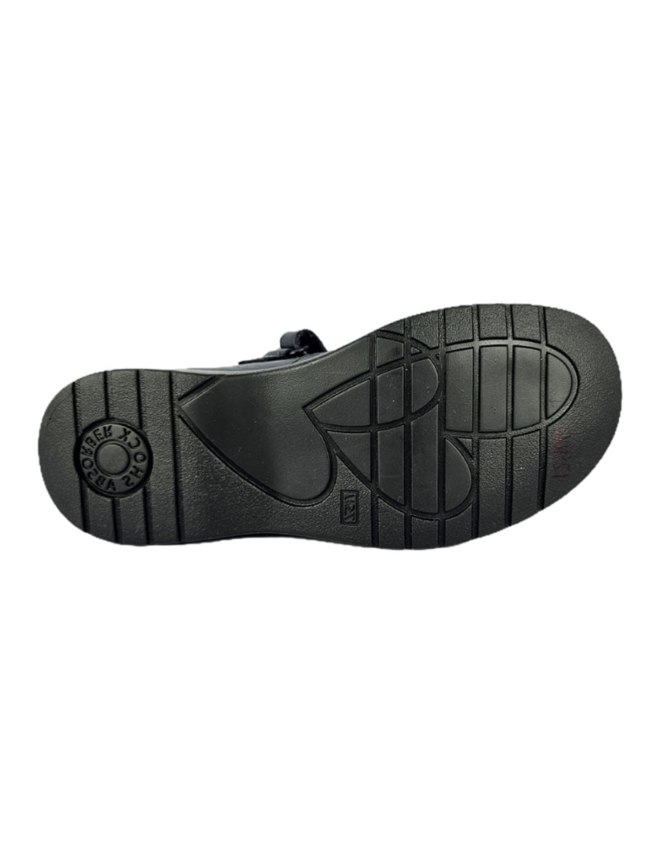 Zapato Mary Jane Mila de piel para niña 6