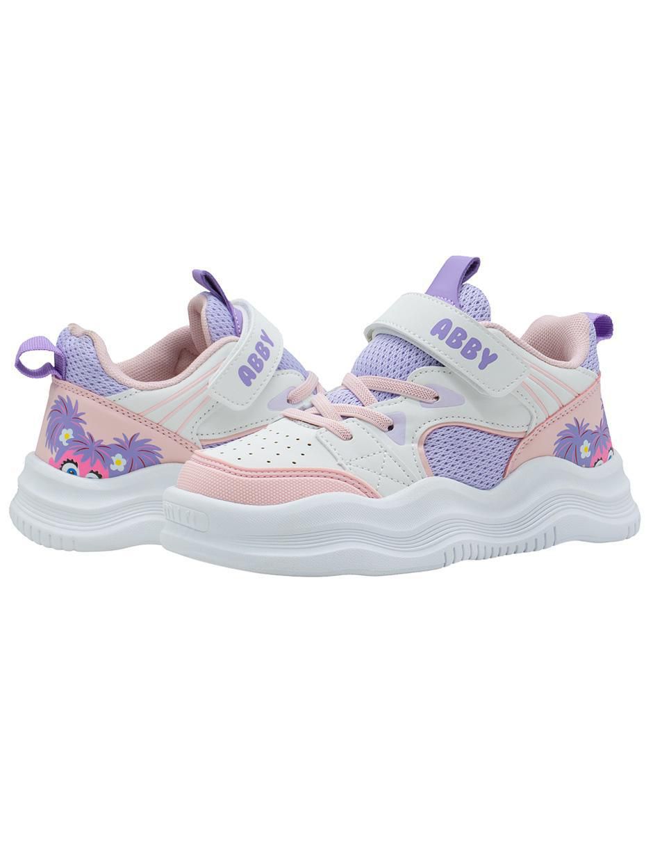 Tenis para niña Plaza Sesamo Abby 4