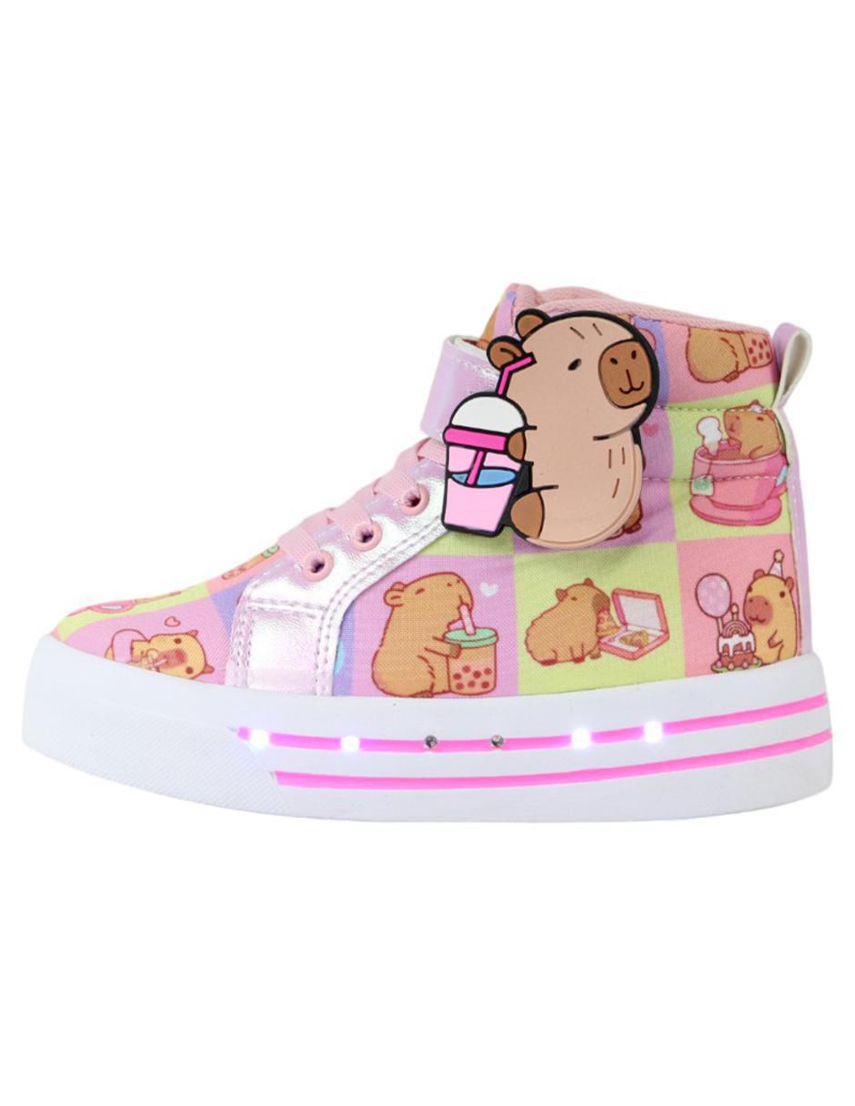 Tenis luz led para niña 4