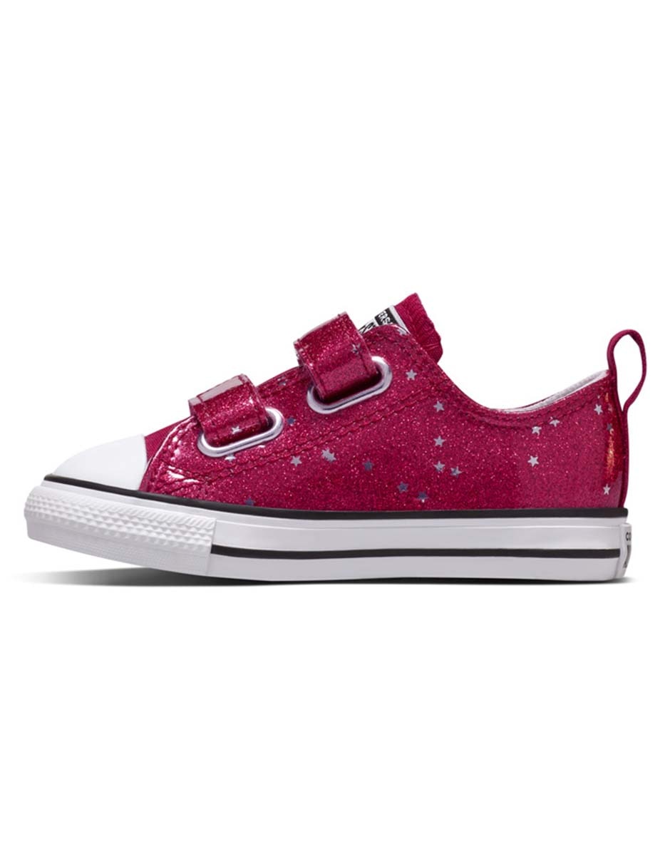 Tenis para niña bebé Varsity Glitter 3