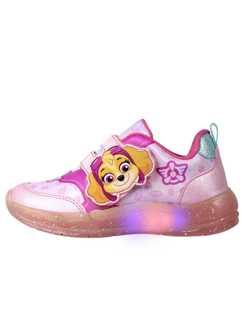 Tenis luz led para niña Paw Patrol 4