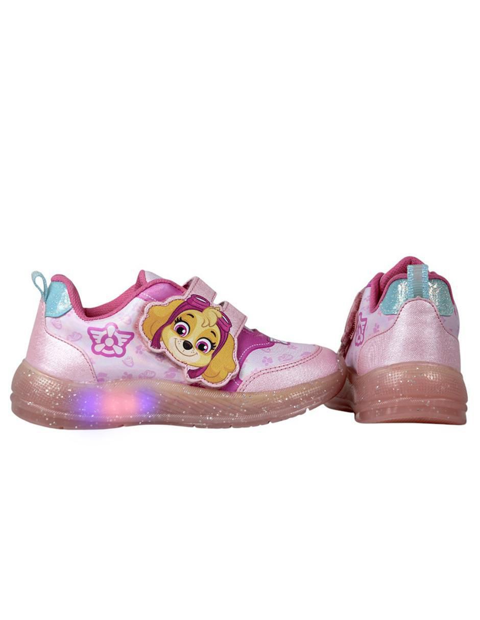 Tenis luz led para niña Paw Patrol 6