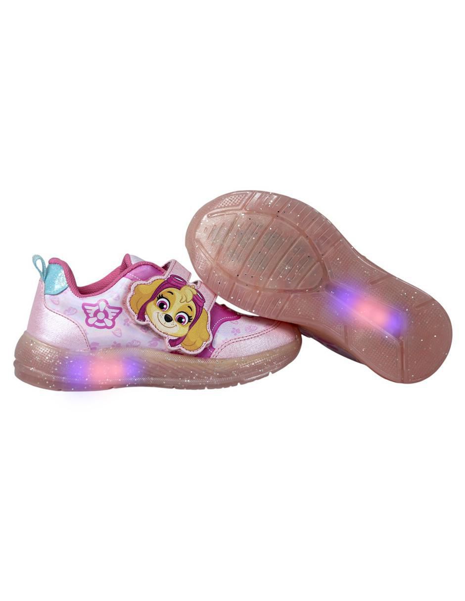Tenis luz led para niña Paw Patrol 8