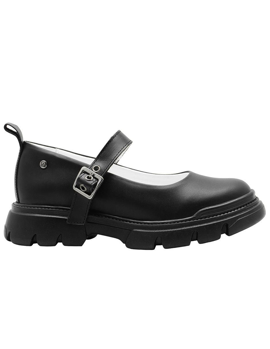 Zapato Back to School de piel para niña 3