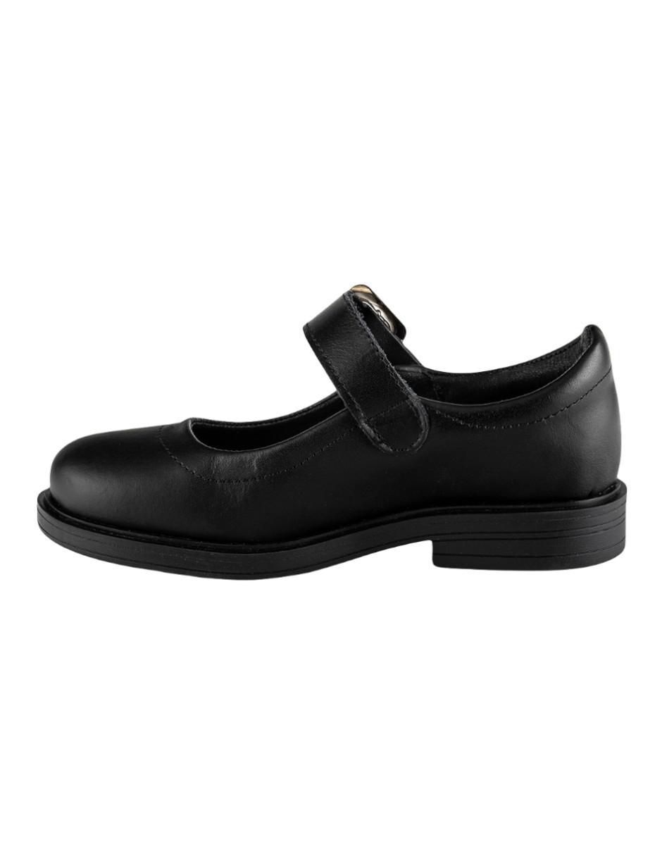 Zapato Back To School de piel para niña 2