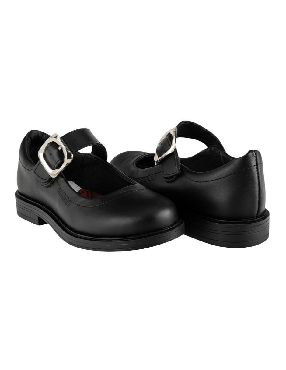 Zapato Back To School de piel para niña 3