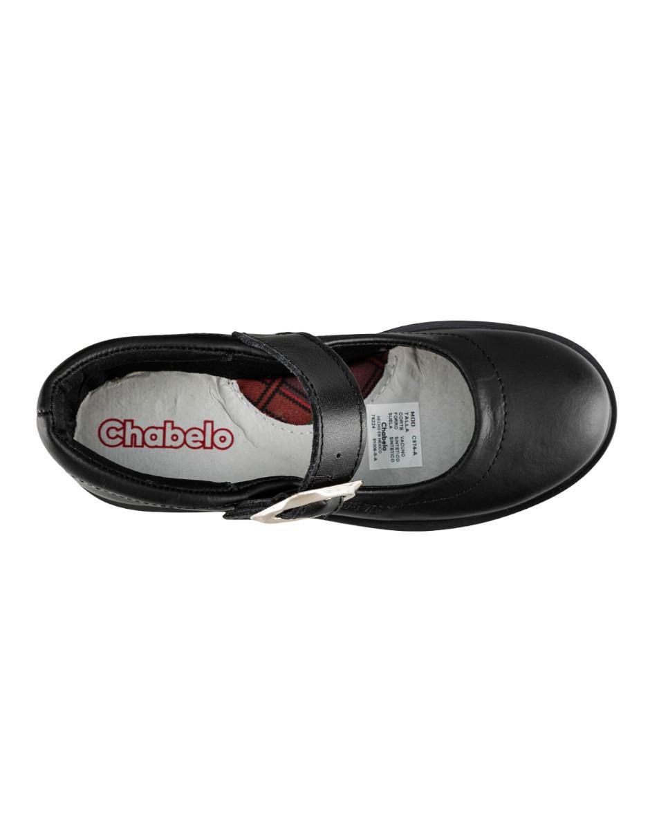 Zapato Back To School de piel para niña 4