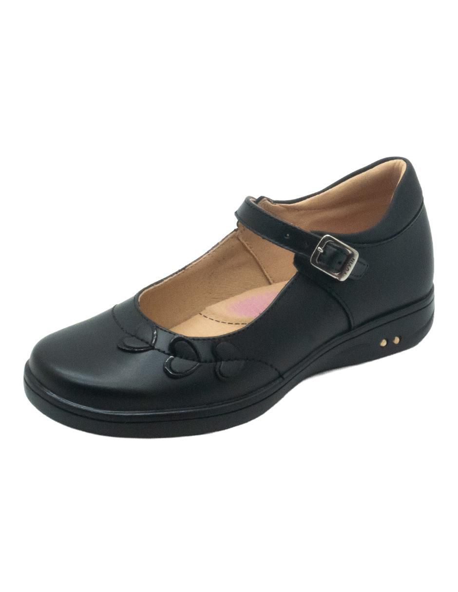 Zapato Back To School de piel para niña 4