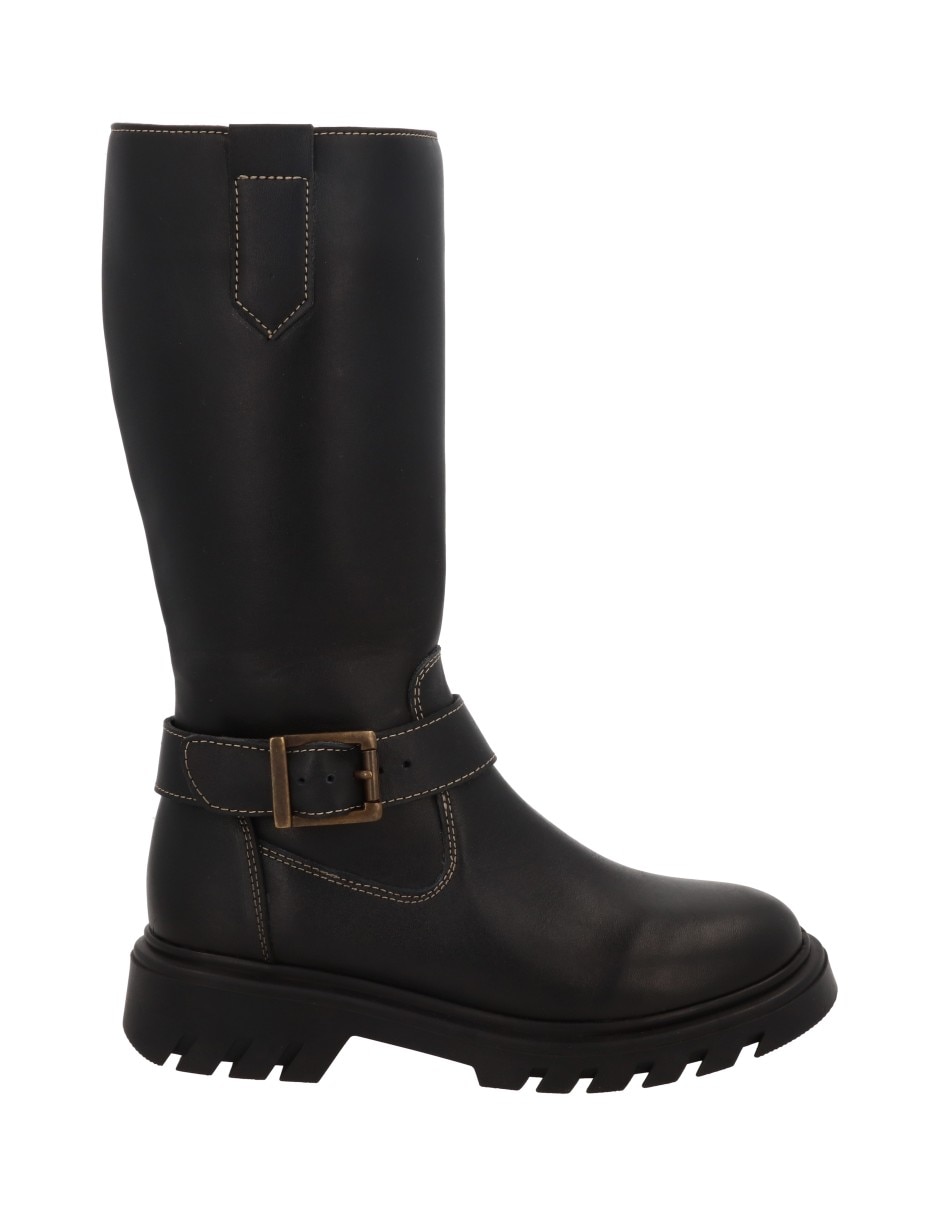 Bota de piel Scott para niña